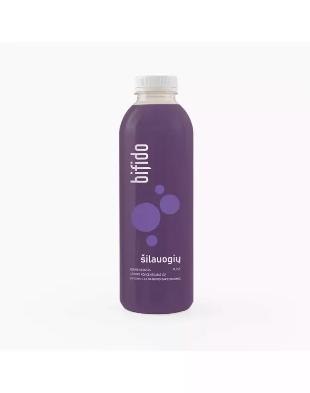 ŠILAUOGIŲ fermentuotas probiotinis gėrimo koncentratas 0,75L